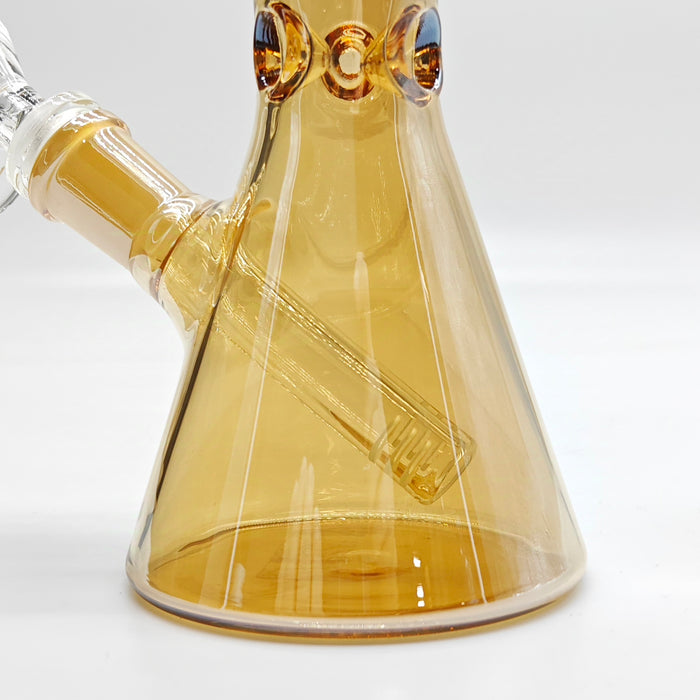 Fortune | 9" 4mm Electroplate Beaker Bong [093204E] Glass Bong Fortune