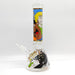 14" 7mm Cartoon Beaker Glass Bong [P22] Glass Bong Super Supplys Inc