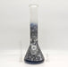 14" 5mm Abstract Design Beaker Glass Bong [LOT0072] Glass Bong Super Supplys Inc