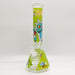 14" 7mm R&M Cartoon Beaker Glass Bong [P29] Glass Bong Super Supplys Inc Design C