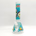 14" 7mm R&M Cartoon Beaker Glass Bong [P29] Glass Bong Super Supplys Inc Design F
