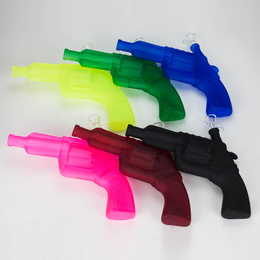 7.5" Pistol Glass Bong [MK-BB02] Bongs JJ Distribution