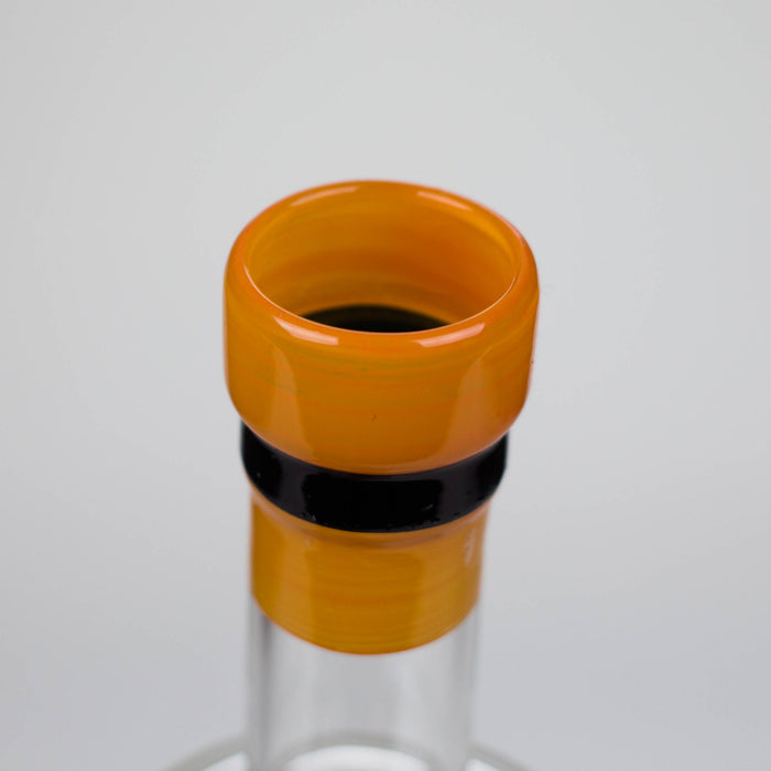 9" Liquor Bottle Glass Bong [MK-BB01] Glass Bong JJ Distribution