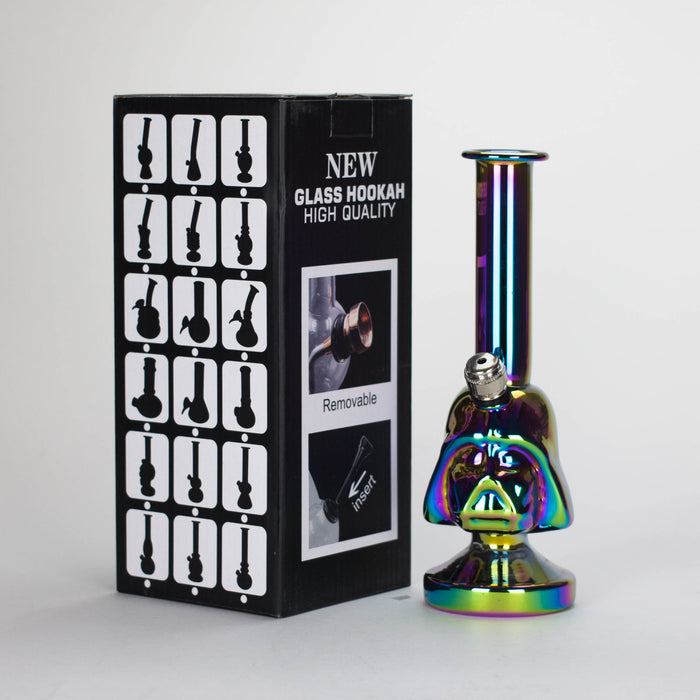 Galactic Helmet Glass Bong [SGB-3109] Glass Bong JJ Distribution