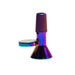 14mm Joint Electroplated Glass Bowl With Gold Logo Bowl · Banger · Oil Burner Fortune Rainbow