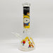 14" 9mm Cartoon Beaker Glass Bong [145009P] Glass Bong Super Supplys Inc