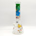 14" 9mm Cartoon Beaker Glass Bong [145009P] Glass Bong Super Supplys Inc Design B