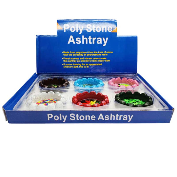 Leaf Design Resin Astray Resin Ashtray Super Supplys Inc