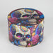 Z2.5" Metal Grinder 4 Layers with Rose Skull Design Box of 6 Display Pack 777 Smoke