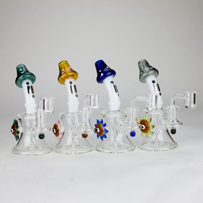 Infyniti | 6.5" Mushroom Banger Rig [GP1940] Glass Rig ONE