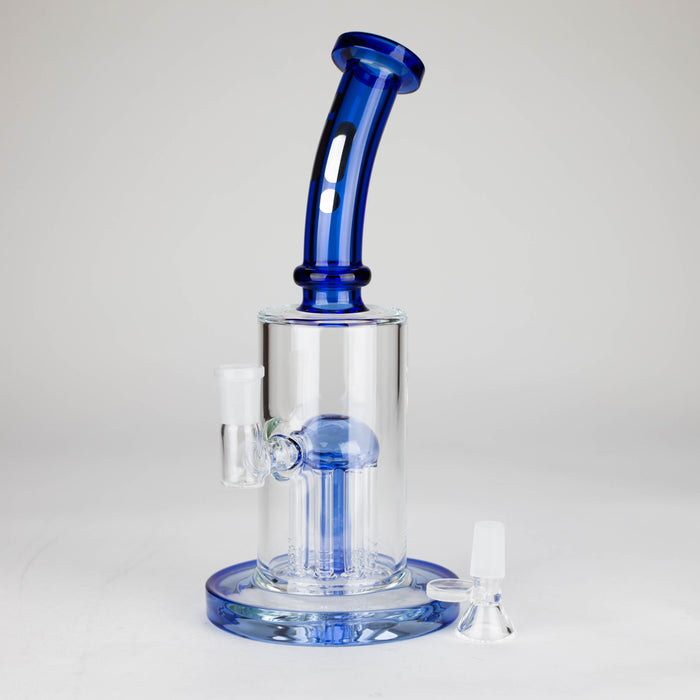 Infyniti | 9.5" glass bong with tree-arm diffuser [GP1947] Glass Rig ONE Blue