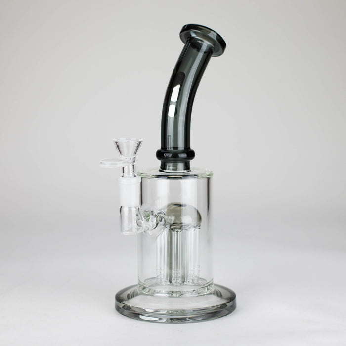 Infyniti | 9.5" glass bong with tree-arm diffuser [GP1947] Glass Rig ONE T-Black
