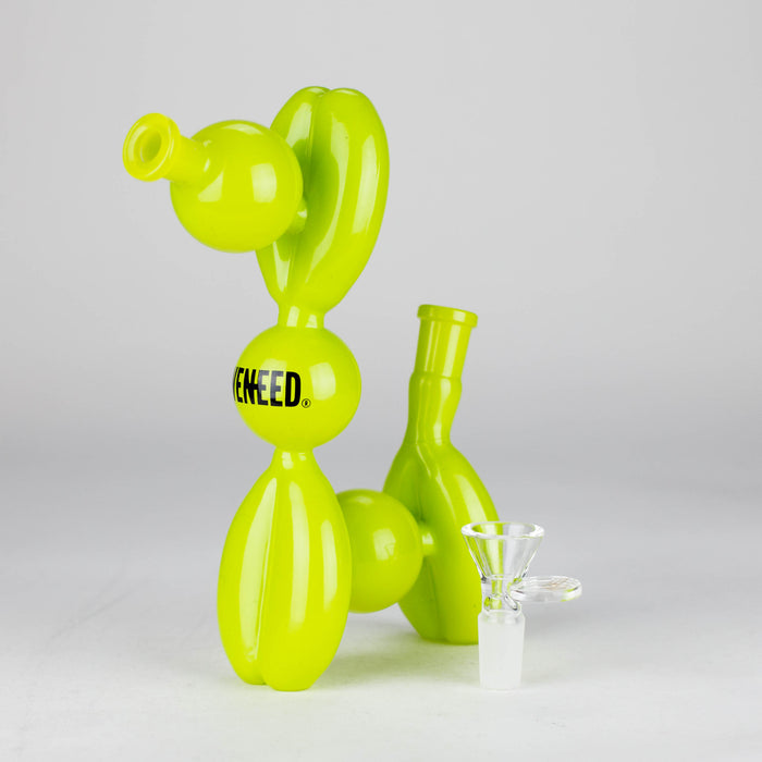 WENEED | 7.5" Balloon Pup Glass Bong Glass Bong WENEED® Green