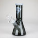 WENEED | 6.25" Crest Beaker Bong Glass Bong WENEED® Black