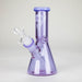 WENEED | 6.25" Crest Beaker Bong Glass Bong WENEED® Purple
