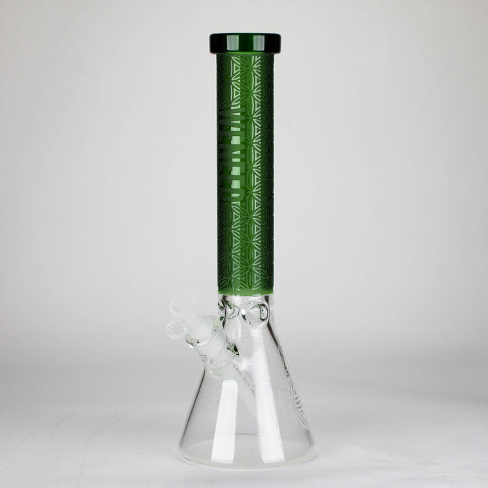 WENEED | 15.5" Celestial Prism Glass Bong WENEED® Green