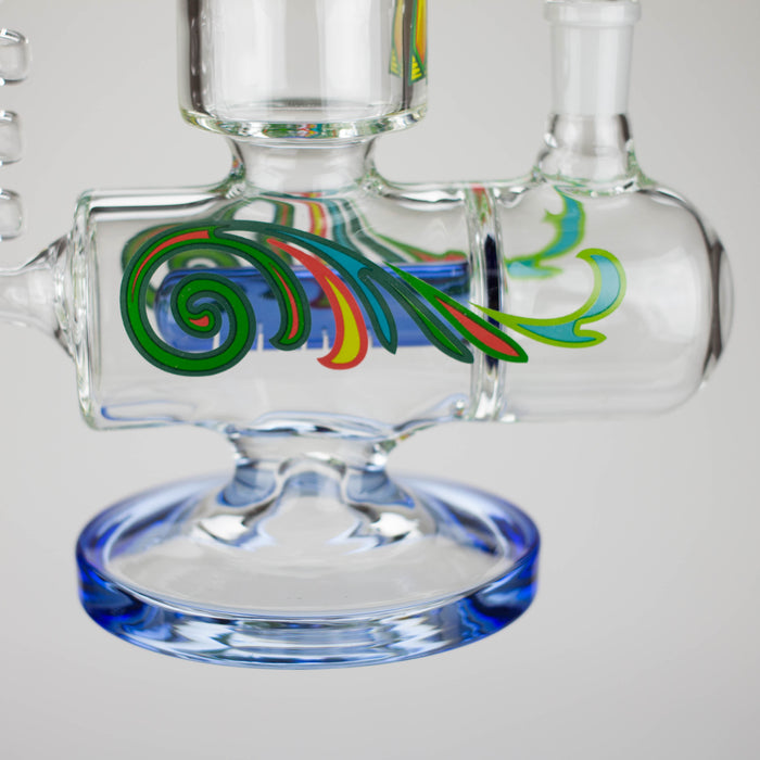 WENEED | 12.5" Twiststream Glass Bong Glass Bong WENEED®