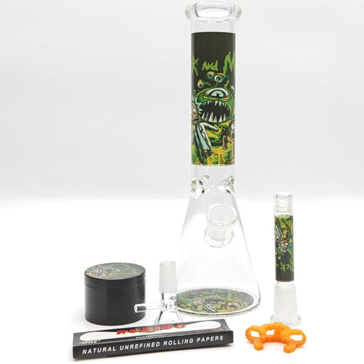 Cartoon Beaker Bong High Life Smoking Set-Assorted Color Bongs Super Supplys Inc