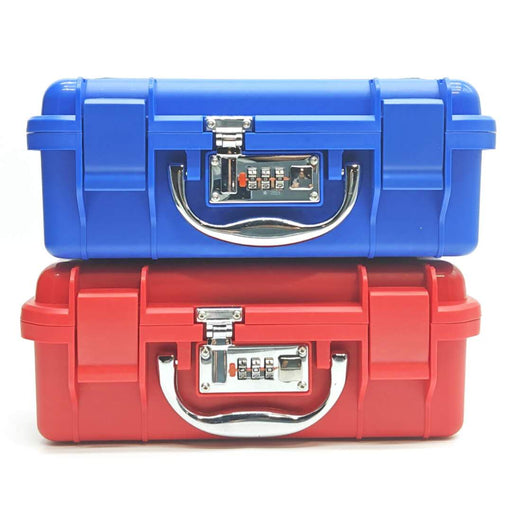 Lock Box With 10 Pcs Smoke Set-Assorted Color ROLLING ACCESSORIES Super Supplys Inc