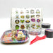 Lock Box With 10 Pcs Smoke Set-Assorted Color Bundle Super Supplys Inc