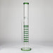 18" Multi-honeycomb diffuser Bong Other Shaped Bong Bongzie Smokes Green