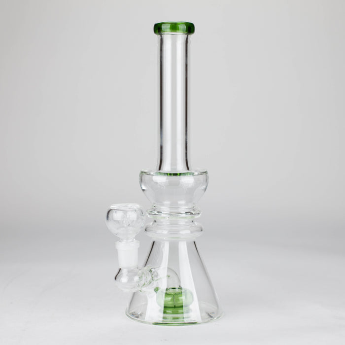 11" Shower head water diffuser glass bong Other Shaped Bong Bongzie Smokes Green