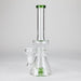 11" Shower head water diffuser glass bong Other Shaped Bong Bongzie Smokes Green