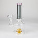 6" colour tube assorted glass bong Beaker Bong Bongzie Smokes