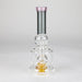6" colour tube assorted glass bong Beaker Bong Bongzie Smokes