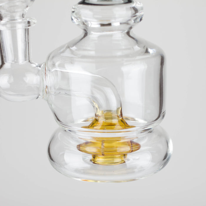 6" colour tube assorted glass bong Beaker Bong Bongzie Smokes