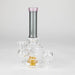 6" colour tube assorted glass bong Beaker Bong Bongzie Smokes