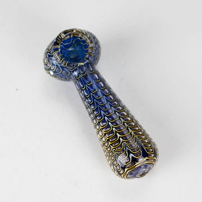 4.5" Glass pipe Pack of 2 Glass Bongzie Smokes