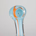 2.5" assorted color glass pipe Jar of 20 Glass Bongzie Smokes