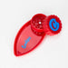 2" Plastic Tobacco Grinder with Tray Regular Grinder BANKA Red
