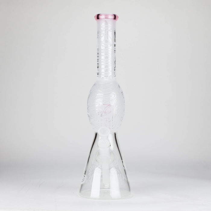 WENEED | 16.5" Mushroom Forest Bong Glass Bong WENEED® Pink