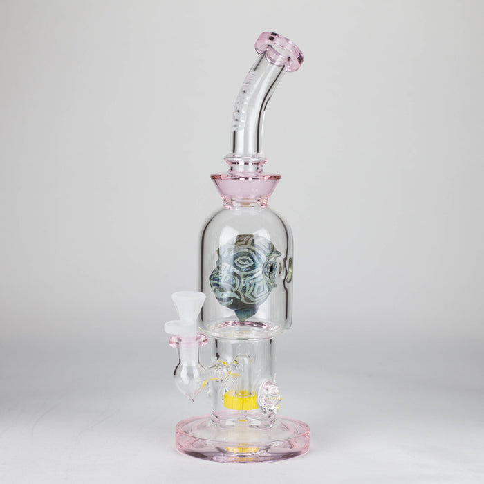 WENEED | 13" Phantom Grip Bong Glass Bong WENEED® Pink
