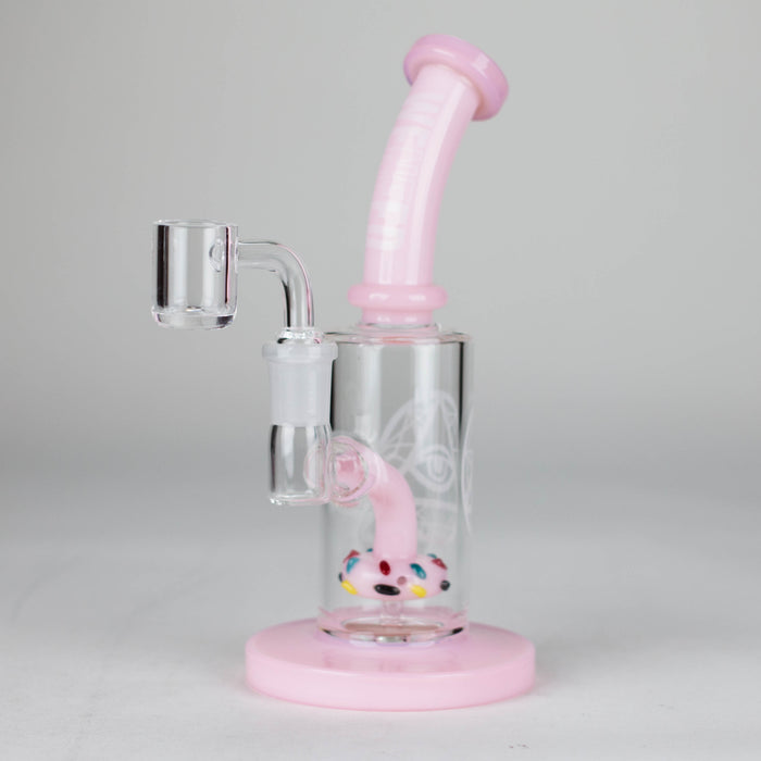 WENEED | 7" Basic Flow Bong Bongs WENEED® Pink