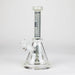 WENEED | 9" Zen Tribal Glass Bong Glass Bong WENEED® Smoke Grey