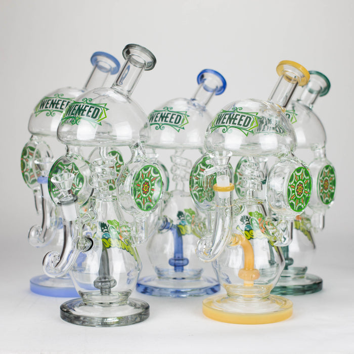 WENEED | 13" Fungal Bloom Bong Glass Bong WENEED®