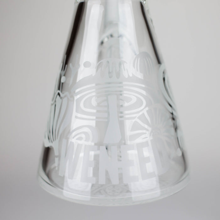 WENEED | 16.5" Mushroom Forest Bong Glass Bong WENEED®