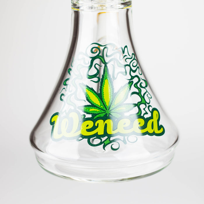 WENEED | 11" Flare Beaker Glass Bong WENEED®