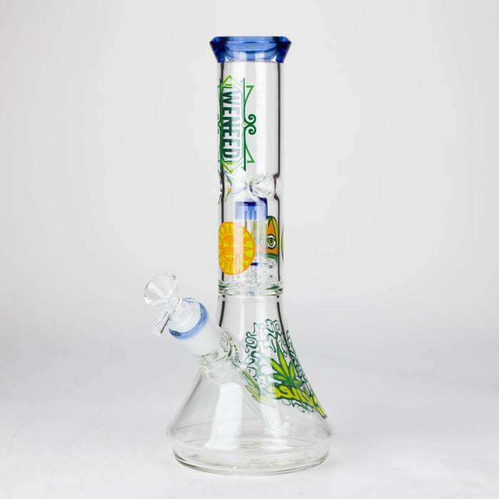 WENEED | 11" Flare Beaker Glass Bong WENEED® Blue