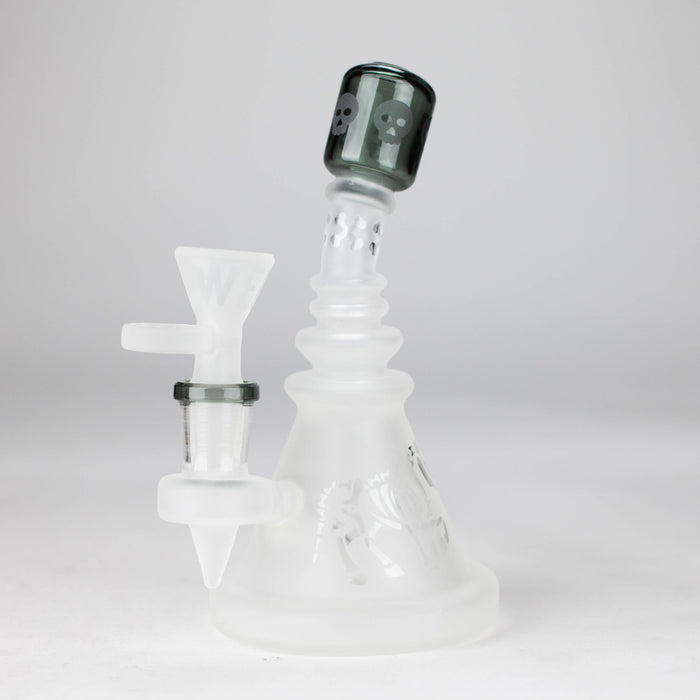 WENEED | 6" Skeleton Cat Bong Bongs WENEED® Black