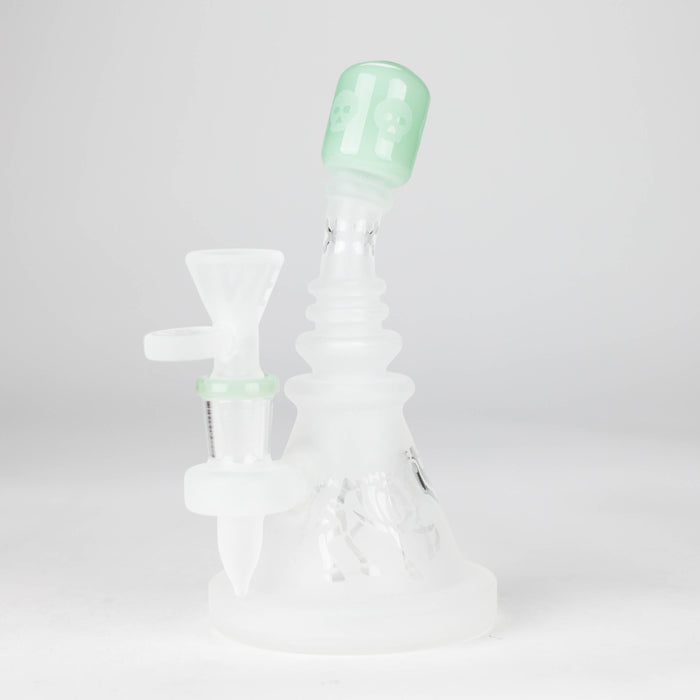WENEED | 6" Skeleton Cat Bong Bongs WENEED® Green