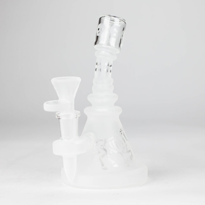 WENEED | 6" Skeleton Cat Bong Bongs WENEED® Clear