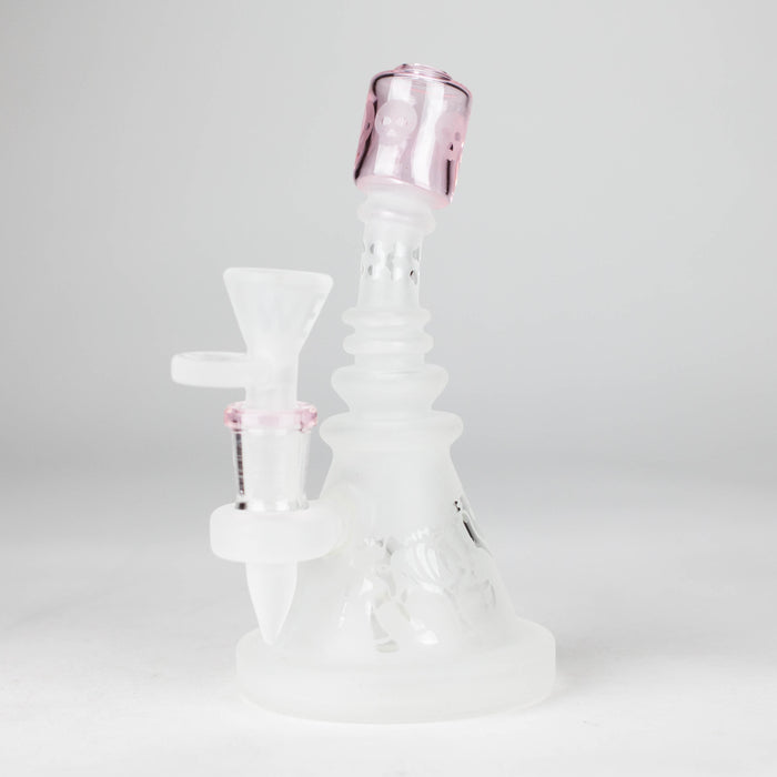 WENEED | 6" Skeleton Cat Bong Bongs WENEED® Pink
