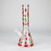 10" Glass Bong With Fruit Design Glass Bong 777 Smoke Apple