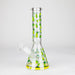 10" Glass Bong With Fruit Design Glass Bong 777 Smoke Pear