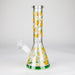10" Glass Bong With Fruit Design Glass Bong 777 Smoke Pineapple