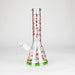 10" Glass Bong With Fruit Design Glass Bong 777 Smoke Cherry